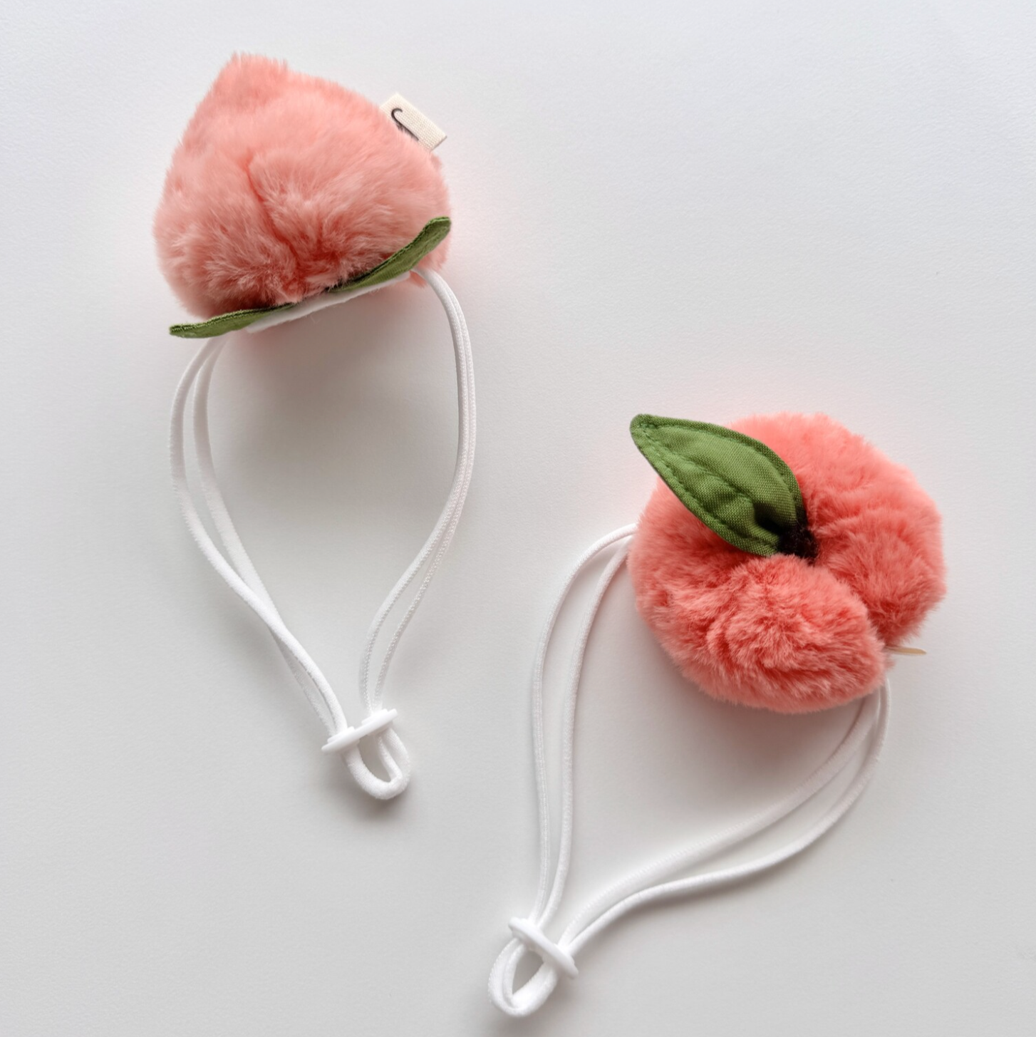 Peach Headpiece