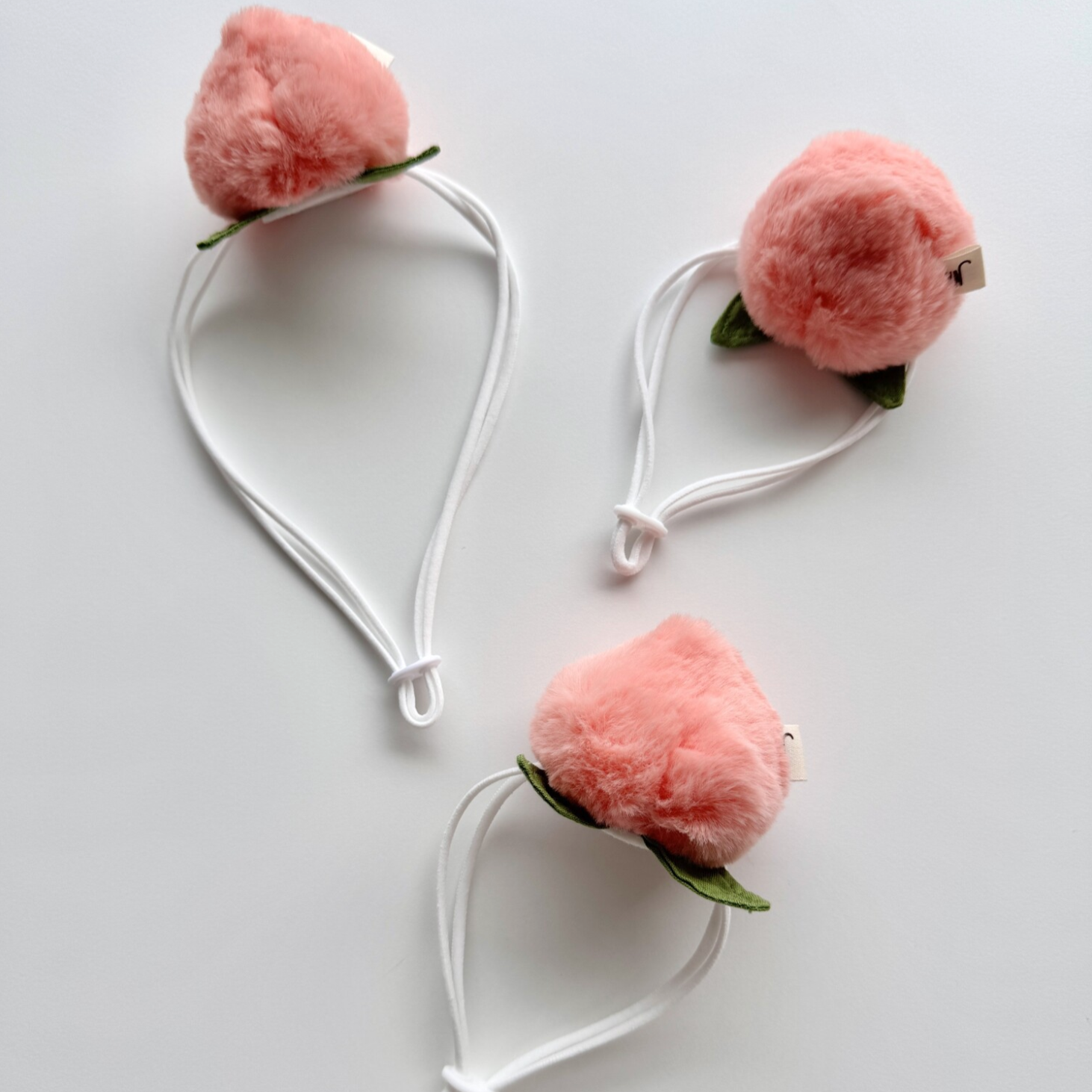 Peach Headpiece