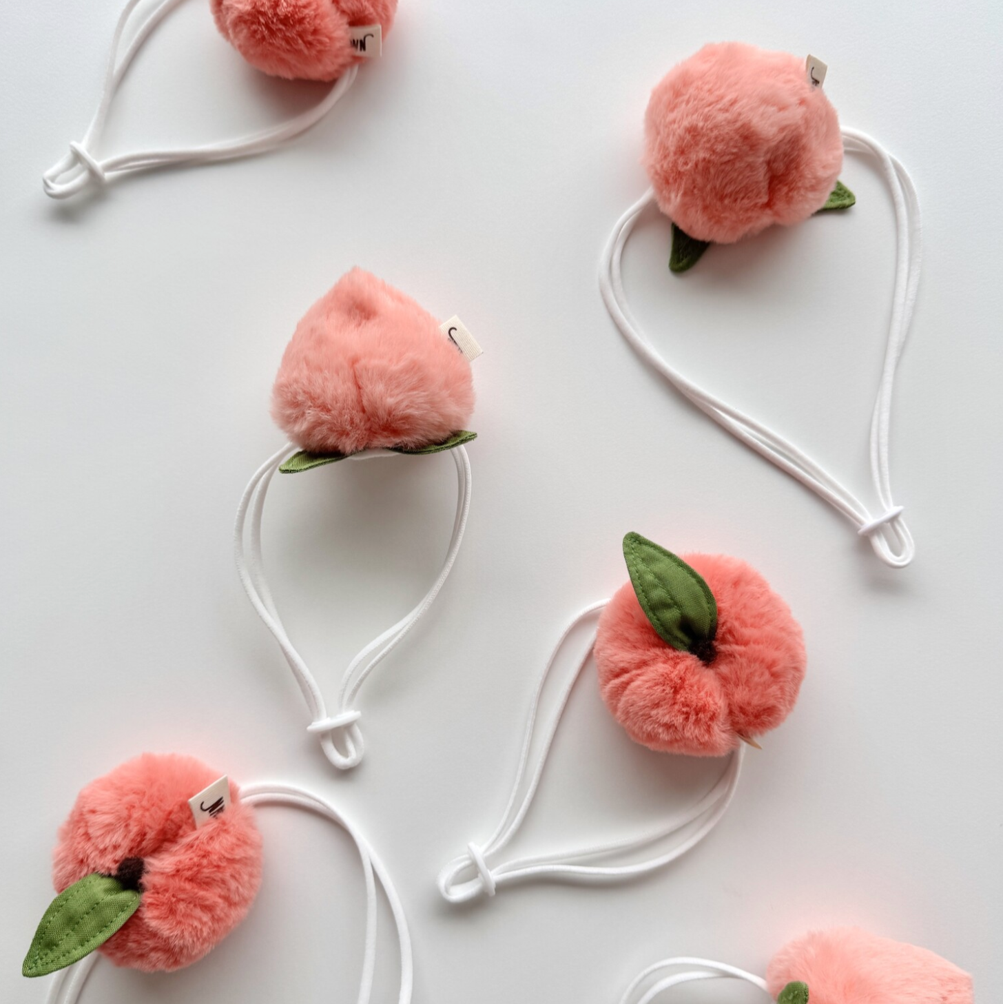 Peach Headpiece