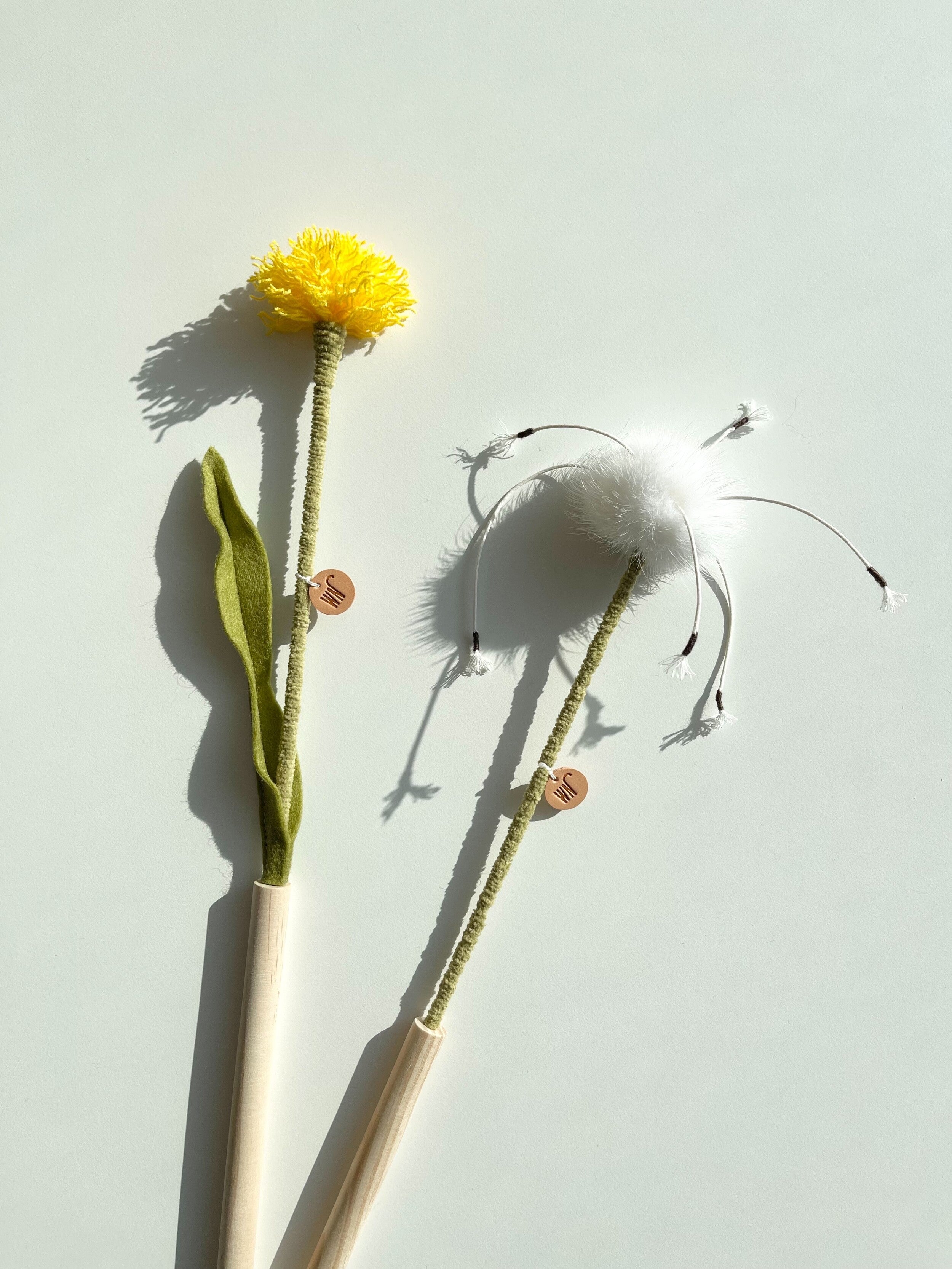 Yellow Dandelion Wand