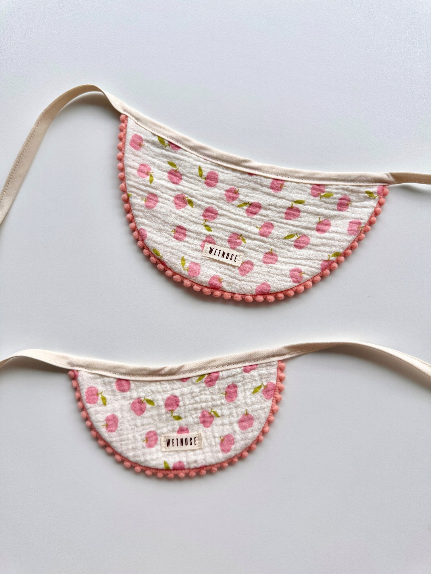 Peach Bib : Reversible