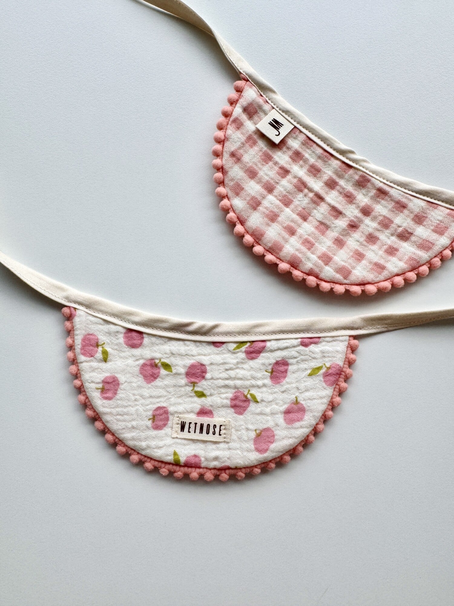 Peach Bib : Reversible